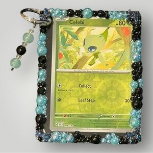 Handmade Decoden Frame with Pokemon Card